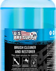 Brush Cleaner and Restorer, 4 Ounce Bottle - Quickly Cleans Paint Brushes, Airbrushes, Art Tools - Cleaning Solution to Remove Dried on Acrylic, Oil and Water-Based Paint Colors