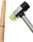 Jewelers Rubber Hammer Mallet with Wood Ring Mandrel Sizer Sizing Adjuster Ring Shaper Repair Tools Jewelry Making Kit