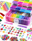 15000+ Loom Rubber Bands for Bracelet - Colorful Jewelry Making Kit for Kids Craft and Art - Band for Girls Age 5 6 7 8 9 Year Old