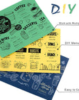 Colored Cardstock - 8.5 X 11 Inch / 70 Sheets / 7 Colors Paper 65Ib 180G UAP01