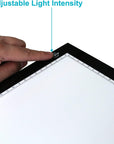L4S LED Light Box A4 Ultra-Thin USB Powered Adjustable Light Pad for Tracing