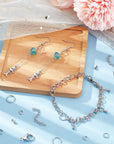 830Pcs Jewelry Making Findings Stainless Steel, 680Pcs 5 Styles Jump Rings 90Pcs 3 Styles Lobster Claw Clasps 30Pcs 40Mm Extender Chains 30Pcs Chain Drop for DIY Bracelet Necklace