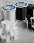 - Monopoly Reduced-Sheen Polyester Thread for Quilting and Invisible Applique, Smoke, 2,200 Yds.