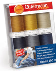 Gutermann Thread Denim 6 SPLS Denim Multicoloured
