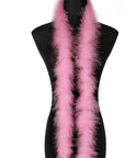 2 Yards 20G Fluffy Pink Marabou Feather Boa for DIY Craft Sewing Trim Home Wedding Party Christmas Decoration