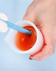 Silicone Stir Sticks Kit, 2 PCS Silicone Resin Popsicle Sticks & 2 PCS Silicone Spatula Scraper for Mixing Resin, Wax, Paint, Epoxy, DIY Crafts