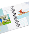 8X8 Inch Scrapbook Photo Album for Family Photos, Wedding Guest Book, Anniversary (40 Sheets)