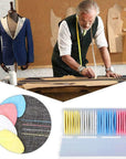 Triangle Tailors Chalk,Sewing Fabric Chalk and Fabric Markers for Quilting,Sewing Supplies Accessories(30 Pieces)