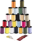 264 Polyester Thread, Assorted Colors, 24 Spools