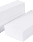 6 Pack Foam Blocks for Crafts - Polystyrene Brick Rectangles for Art Sculpting, Flower Arrangements, DIY, Packing (8 X 4 X 2 In)