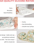 3-Piece Silicone Molds for Epoxy Resin - Rolling Tray Mold for Resin, Resin Pudding Jar Mold with Lid, Grinder Molds for Resin Casting, DIY Epoxy Resin Molds Kit for Storage and Decoration