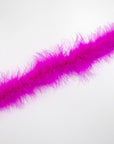 Wanruida 2 Yards 20G Rose Fluffy Marabou Feather Boa for DIY Craft Sewing Trim Home Wedding Party Christmas Decoration