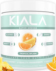 Super Greens - Organic Greens Powder to Reduce Bloat, Support Gut Health, Boost Immunity, Healthy Digestion for Women - Antioxidant Support - Spirulina - Chlorella -Watermelon Slush