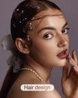 660Pcs Self Adhesive Pearl Stickers Flat Back Pearls for Craft Hair Face Makeup Nail Cell Phone Scrapbooking Decor, 4 Size 3Mm/4Mm/5Mm/6Mm (White)