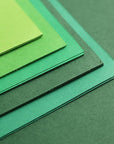25 Sheets Cardstock Paper, 8.5 X 11 Color Cardstock Paper 250Gsm Thick Craft Paper for Card Making, Scrapbooking, Back to School Supplies, Gradual Change Green