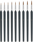11 Pieces Fine Detail Paint Brush Miniature Small Thin Painting Brushes Kit Micro Artist Acrylic Paints Brush Set