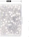 Push Pins, Map Pins 600 PCS 1.5 in Pearlized Ball Head Pins Straight Pins Sewing Pins for DIY Sewing Crafts