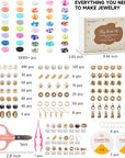 11000 Pcs Clay Beads for Bracelet Making Kit, 48 Colors Flat round Polymer Clay Beads, Friendship Bracelet Kit Heishi Beads for DIY Jewelry Making, Crafts Gift for Girls Teen Ages 6-12