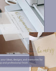 8.5X11 Tracing Paper for Drawing- 100 Sheets Vellum Paper 8.5 X 11 Translucent Printable for Card Overlays, Invitations, Belly Bands