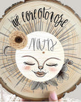 2 Pcs Large Wood Slices for Centerpieces 11-12 Inches Wood Rounds for Tables Decor Rustic Wood Circles for DIY Crafts and Wedding Decor round Wooden Discs Wood Slice Ornaments