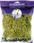 7 59834 26960 1 Moss, 120 Cubic in Bag (Appx. 4Oz), Chartreuse