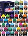 100 Pigment Pastes for Epoxy Resin Set - Pigment Paste - Opaque Resin Pigment - Epoxy Resin Dye Paste - Resin Paste Pigment - Resin Paste - Epoxy Resin Color Pigment Paste - Mica Powder Paste