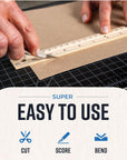 Chipboard Sheets 8.5" X 11" - 100 Sheets of 22 Point Chip Board for Crafts - This Kraft Board Is a Great Alternative to MDF Board and Cardboard Sheets