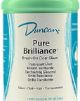 Pure Brilliance Clear Glaze Brush-On Glaze 16 Oz. Jar