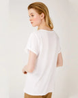 Biggdesign Faces Lucky Womens Crew Neck T-Shirt