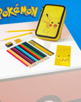 Pencil Case for Boys, Pikachu Filled Pencil Case Stationery Set