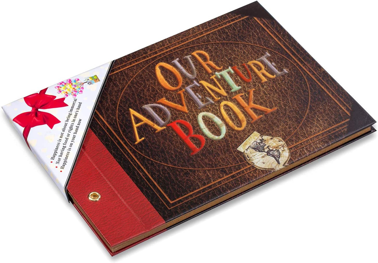 Our Adventure Book Pixar up Handmade DIY Family Scrapbook,Great Gift for Thanksgiving Day, Christmas, Anniversary, Family Memory,Wedding,Birthday,Valentines Day… (Adventure Book)