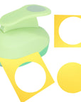 1.5 Inch Circle Paper Punch, Hole Punch Shapes, Circle Cutter Tool for Paper, Hole Puncher for Crafts, Scrapbooking, Cardstock, Greeting Cards, DIY, Kids Arts