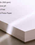 Watercolor Pads 5.5X8.5”, Pack of 3 (90 Sheets), Spiral Bound, Acid-Free Paper, 140Lb (300Gsm), Perfect for Most Wet & Dry Media, Ideal for Beginners, Artists & Professionals