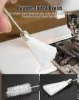 Sewing Machine Cleaning Kit,  8Pcs Repair Machine Sewing Tools Includes Tweezer Double Headed Lint Brush Different Size Screwdrivers and Seam Rippers to Boost Machine Sewing Performance