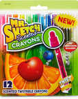 Scented Twistable Crayons, 12/Pack