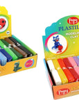 Plastilina Reusable and Non-Drying Modeling Clay Gift Set; Set of 48 Bars, 1.4 Ounce Each, 4 Each of 12 Colors, Perfect for Arts and Crafts Projects, Multicolor