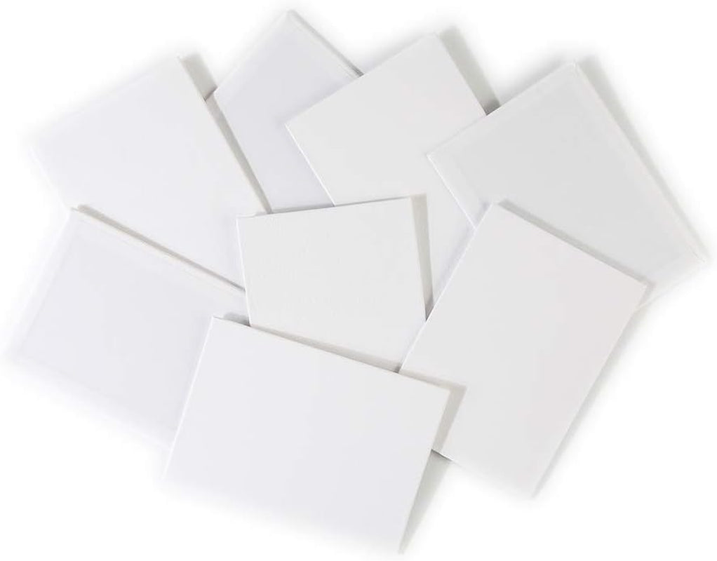 Painting Canvas Panels 72 Pack, 5X7, Classroom Value Pack Art Canvas