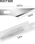 20PCS Craft Knife Blades, SK5 Carbon Steel