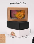 30 Pcs Soap Boxes for Homemade Soap,3.54 X 2.36 X 1.2 Inch Soap Boxes with Window,3 Colors Kraft Soap Packaging Boxes Supplies