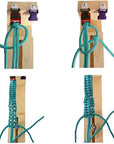 Bracelet Maker Making Kit Paracord Jig Tool with | 10 Paracord | for Braiding Bracelets