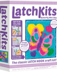 – Owl Latch Hook Kit – Easy-To-Learn Craft Project – No Sewing or Cutting – for Ages 6+