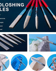 Resin Polishing Strips Kit,33Pcs Resin Supplies with Sandpaper,Resin File Kit &Blocks,Scissors,Wooden Brush,Cloth,Resin Tools for Epoxy Resin,Jewelry Making Supplies,Resin Molds