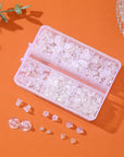 Silicone Earring Backs for Studs, 550 Pcs 6 Styles Clear Soft Earring Backings Hypoallergenic Rubber Plastic Earring Backs Clutch Stoppers Replacement Kits for Fish Hook Earring Studs Hoops