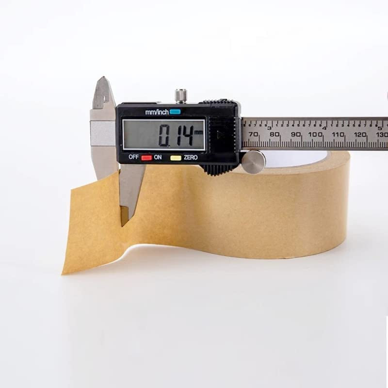 Self Adhesive Picture Frame Backing Tape Rolls Kraft Brown 1.4'' Wide X 55 Yd