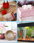 7 Pieces 7 Count Plastic Canvas,10.5" X 13.5" Plastic Canvas Sheets, Plastic Mesh, Plastic Mesh Sheet, Eye Mesh for Embroidery, Knit Crochet Projects, DIY Handicraft, Make Dividers