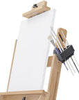 Brush Grip Paintbrush Holder and Drying Rack/Caddy, Painting Supplies (Black)