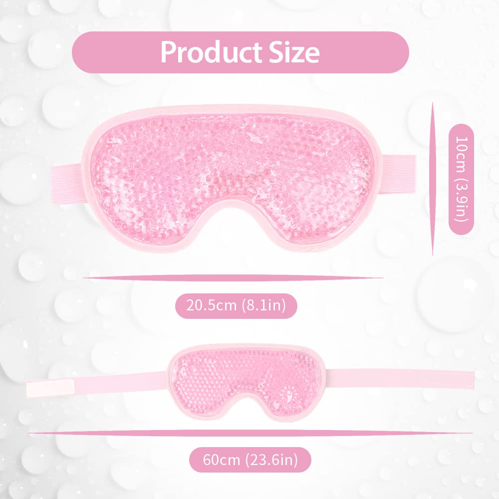 NEWGO Cooling Gel Cold Eye Mask - Pink