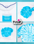 One-Step Tie-Dye Kit  Fabric Dye Open Stock 21548 Fdy Opstk Turquoise 3/36, as Detailed
