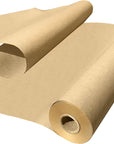 Made in USA Kraft Paper Wide Jumbo Roll 48" X 1200" (100Ft) Ideal for Gift Wrapping, Art, Craft, Postal, Packing, Shipping, Floor Protection, Dunnage, Parcel, Table Runner, 100% Recycled Material
