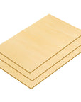 10Pcs 16 X 12 X 1/8 Inch Basswood Sheets, Unfinished Basswood Sheets, Plywood Sheet for Arts and Crafts, Painting, Pyrography, Wood Engraving, Wood Burning, Laser, Architectural Models